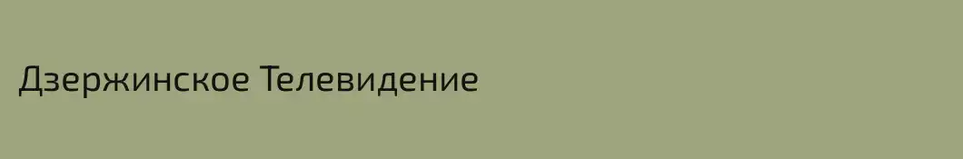 Дзержинское Телевидение
